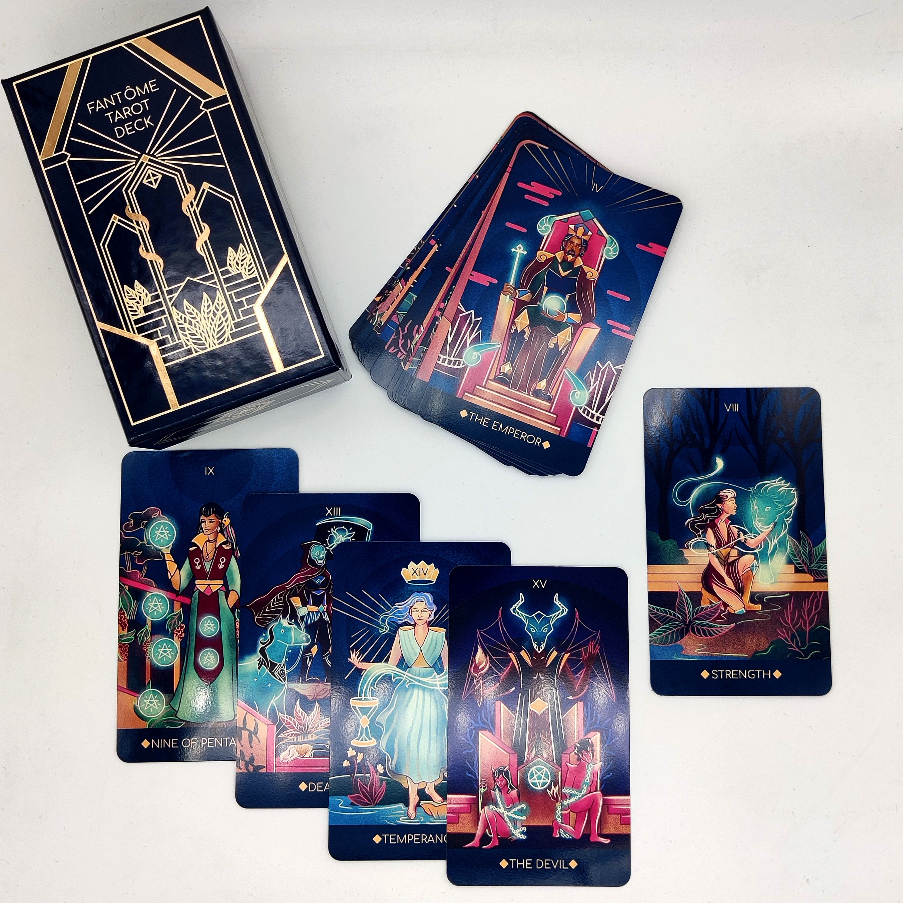 Fantôme Tarot Deck Tarot Card Deck Tarot Cards Deck Tarot - Etsy Finland