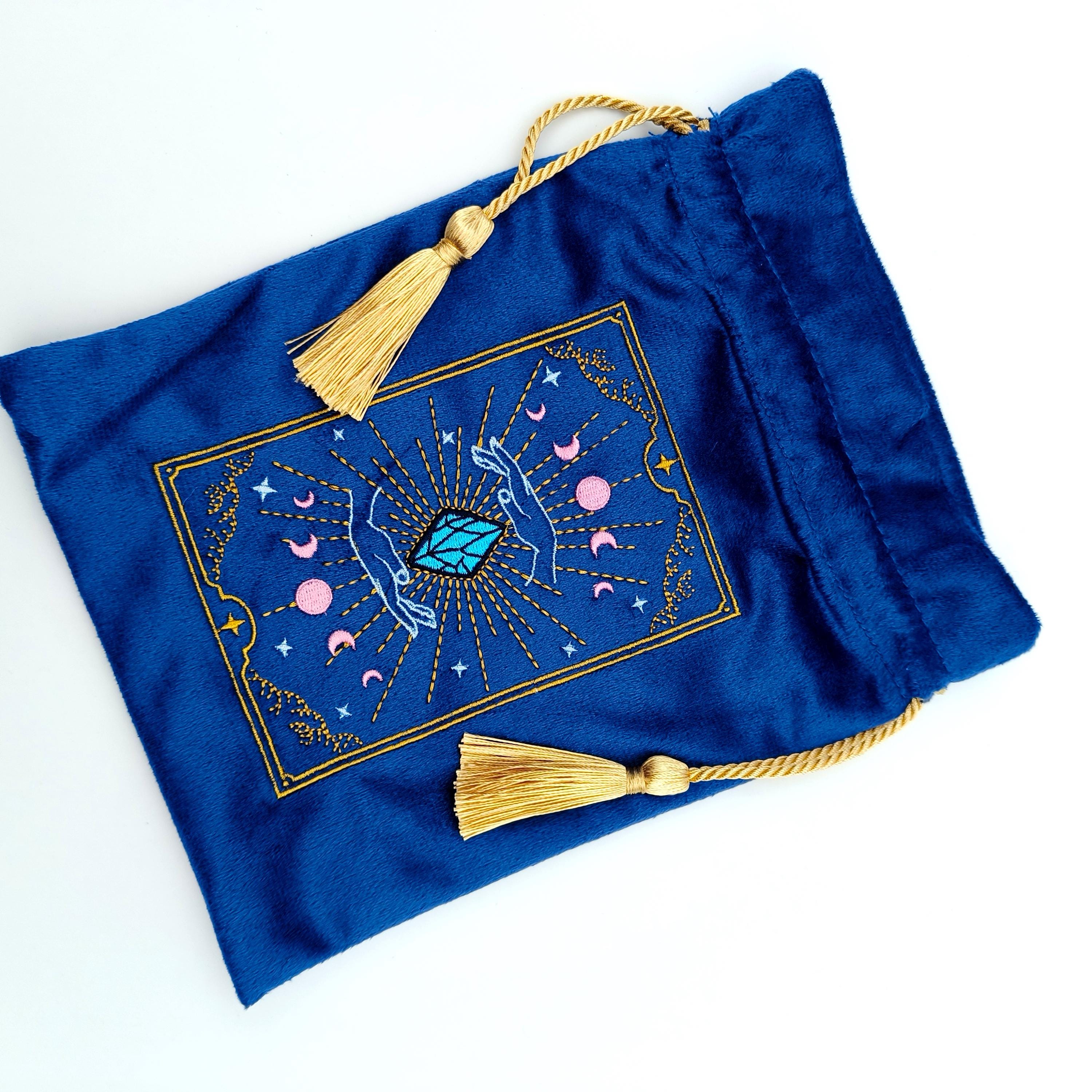 EYNDYN - 9 bolsas de tarot - Bolsas de almacenamiento de terciopelo con EYNDYN - 9 bolsas de tarot - Bolsas de almacenamiento de terciopelo con
