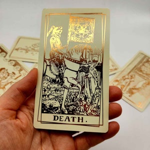 Wunder Tarot Deck für Anfänger, Tarotkarten Deck mit Bedeutung, Tarotkarten Deck Geschenk für Frauen, Perfektes Set von 78 Anfänger Tarot Decks