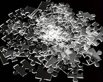 Unmögliches Puzzle für Erwachsene - Transparentes Acryl Puzzle - Kniffliges Spiel