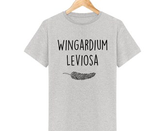 Harry potter Wingardium Leviosa men T-shirt