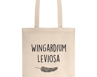 Harry potter Wingardium Leviosa bag Tote