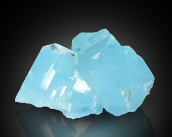 487.59 Gram Natural & Unheated Blue Aquamarine Mineral Crystal