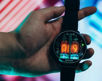 Real Nixie Tube Watch | Retro Science Gadget for Nerds, Makers & Engineers