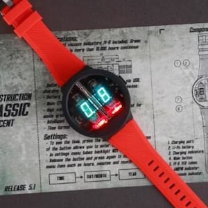 Nixie Tube Watch VFD Classic - Retro style with VFD tubes