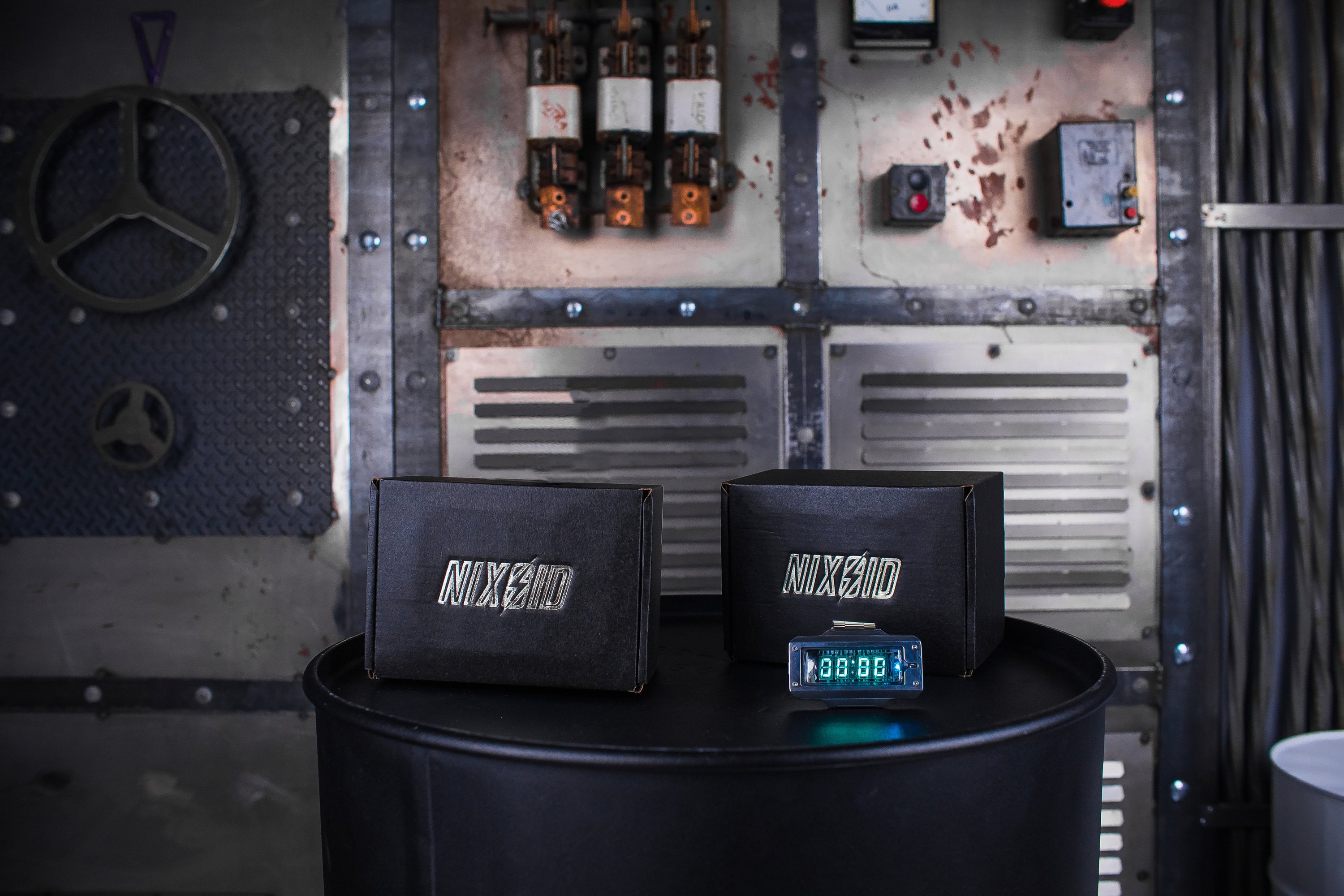 Nixie Tube Watch Cyber VFD Unique Wrist Watch With Visual Effects and ...