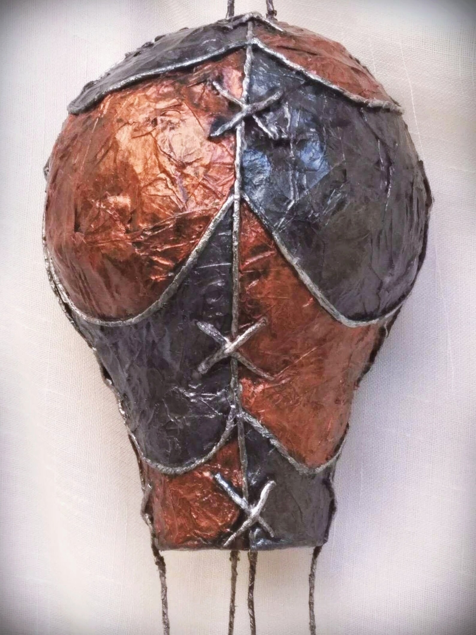Steampunk hot air ballon paper mache alternative art Etsy