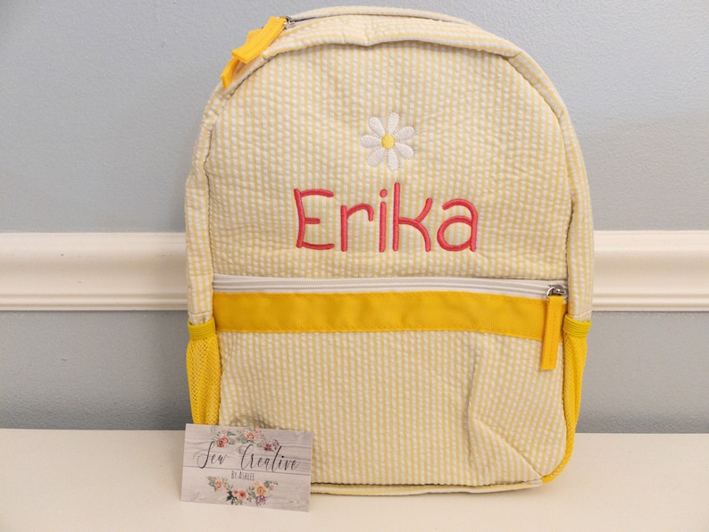 Toddler Size Backpack Toddler Backpack Embroidered Backpack Etsy