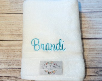 Monogram Bath Sheet Big Bath Towel Monogramed Bath Sheet