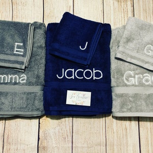 Bath Towel and Washcloth set Bath Towel and Washcloth pair Set of Bath Towel and Washcloth