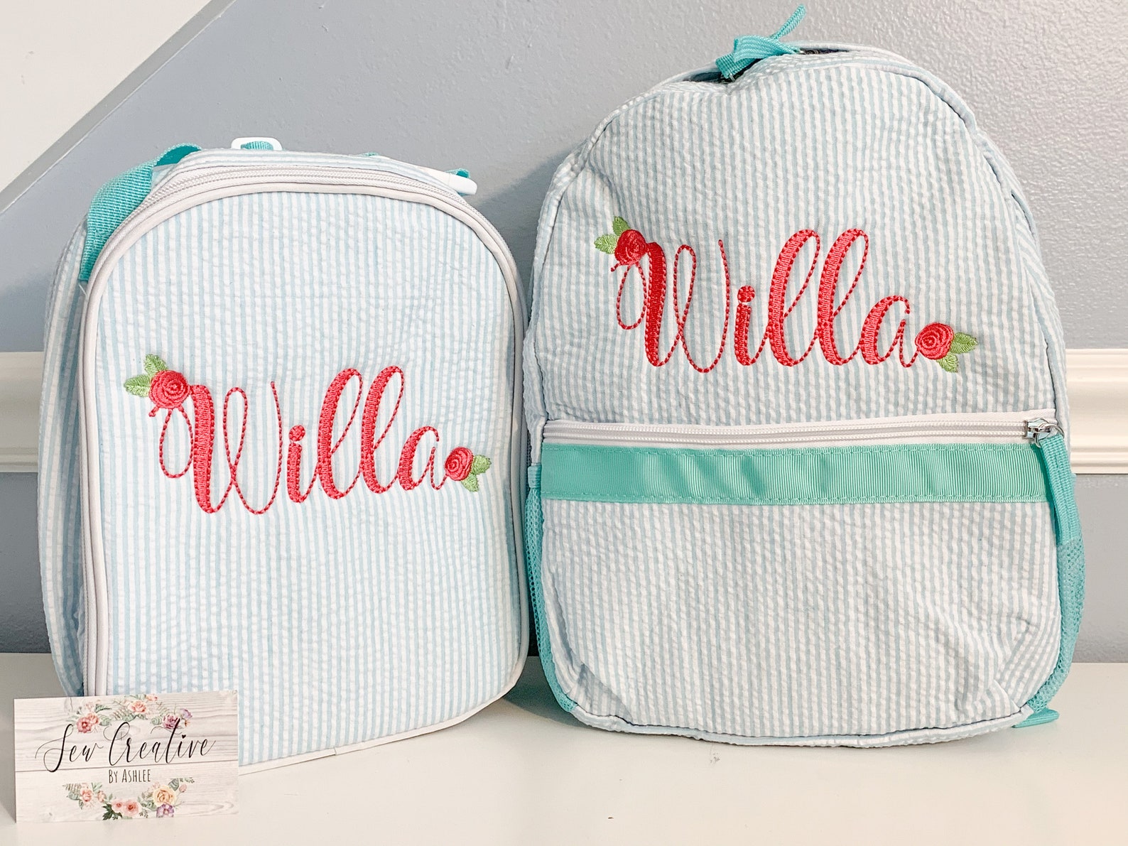 Toddler Size Backpack Toddler Backpack Embroidered Backpack Etsy