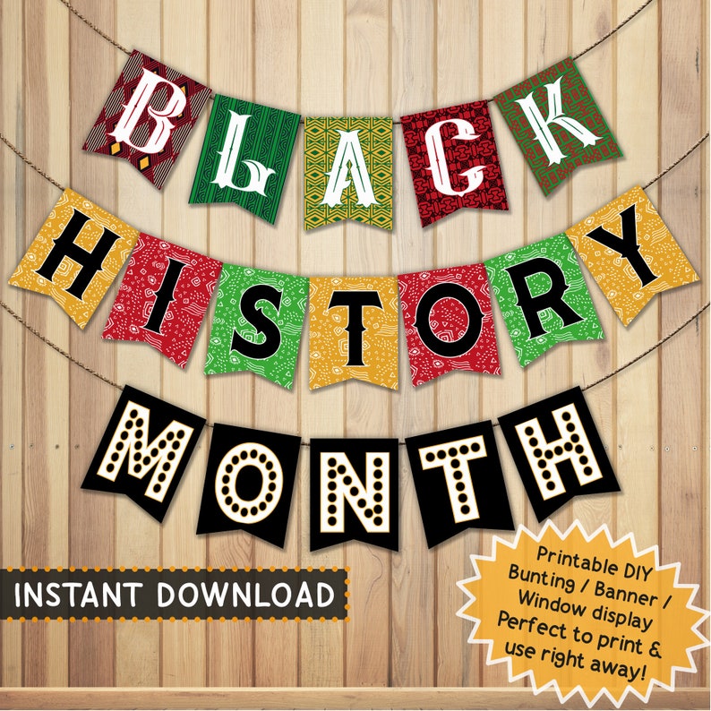 black-history-month-celebration-party-garland-bunting-diy-etsy