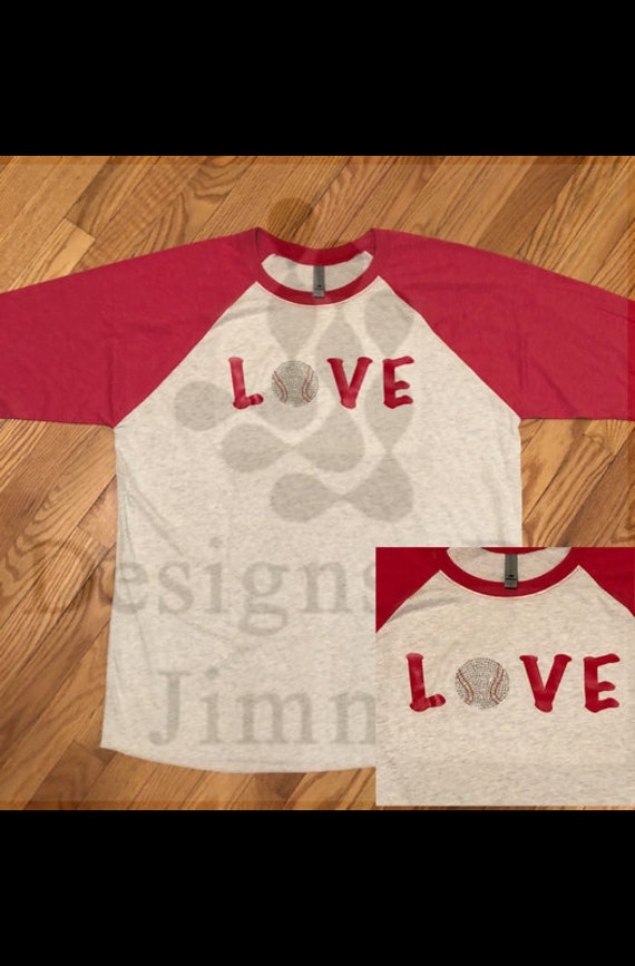 Shirt Baseball Love