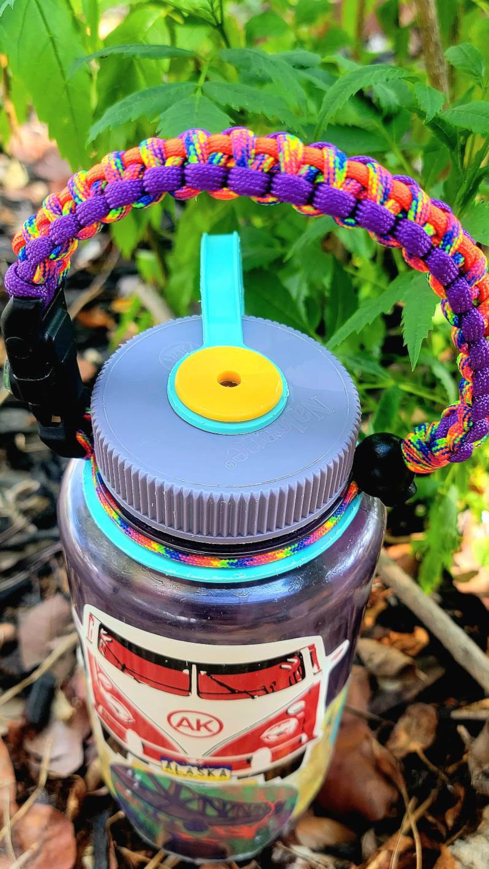 Nalgene Paracord Handle With Compass Utility Buckle Etsy