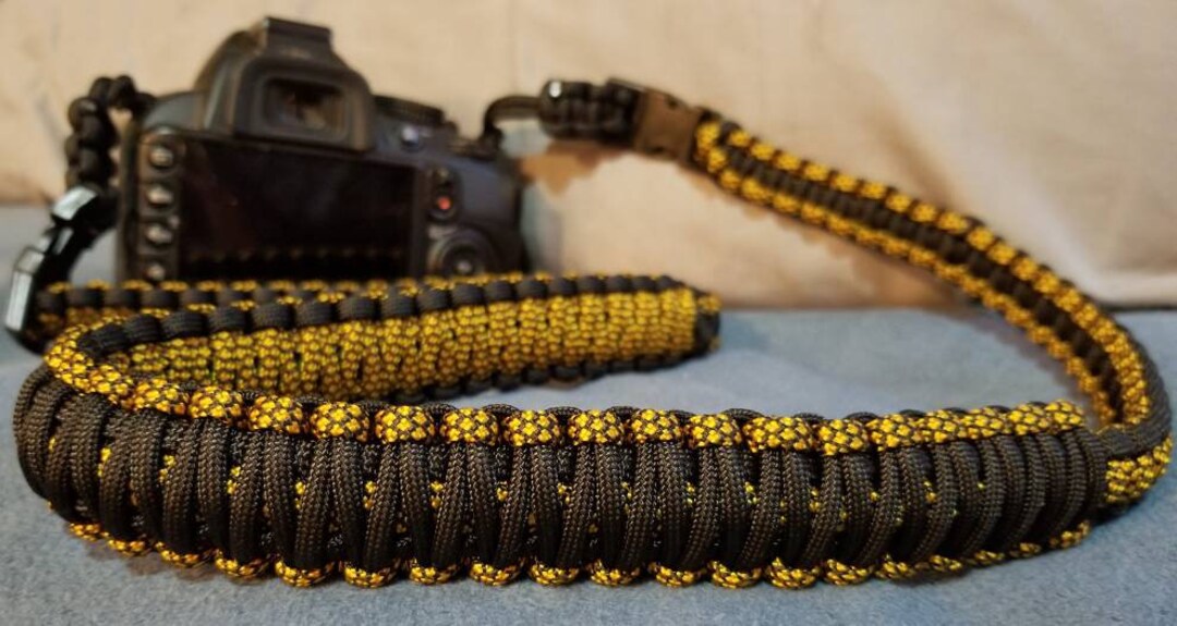 Paracord Camera Strap | Heavy-duty Neck & Shoulder Sling | Custom ...