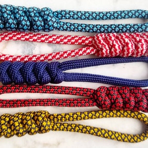 Snake Knot Paracord Zipper Pulls (3-Pack or 6-Pack)