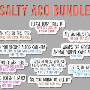 SALTY ACO BUNDLE (10 stickers)