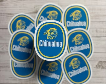 Chihuahua/ funny dog sticker