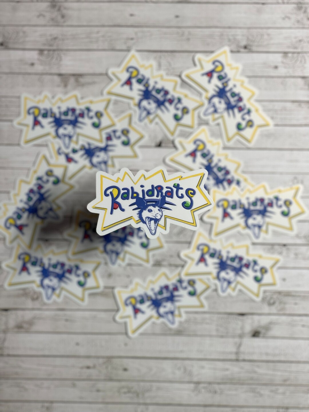 Rabidrats/ Rugrats Sticker - Etsy