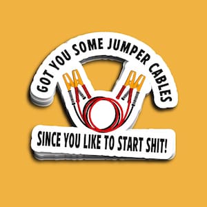 Start Sh*t sticker /funny sticker/ workplace humor/ adult humor
