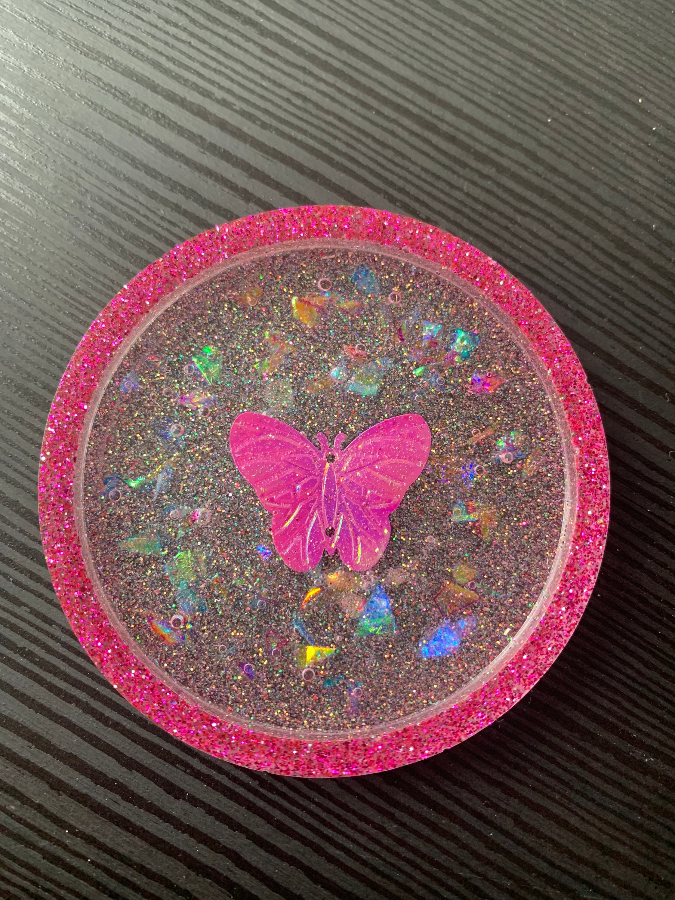 Coupelle/ Dessous de Verre en Résine