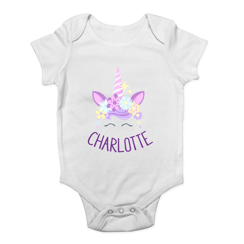 unicorn baby grow