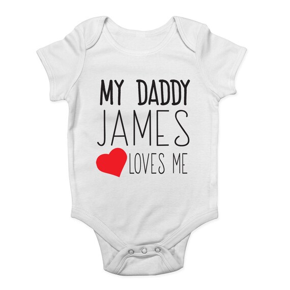 Shopagift Personalised with Any Name Little Brother Cute Boys Baby Sleepsuit Romper