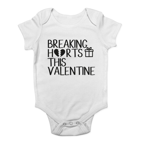 valentines baby grow