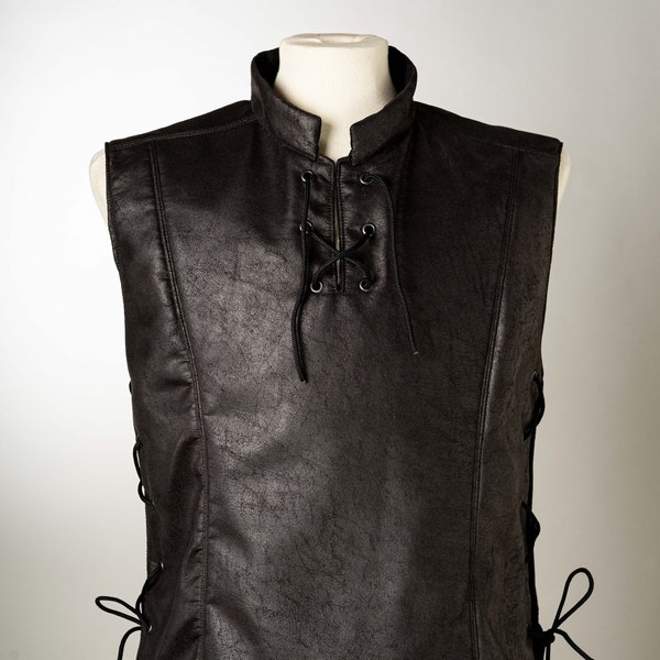 Vest in Victorian, Edwardian gothic, steampunk style