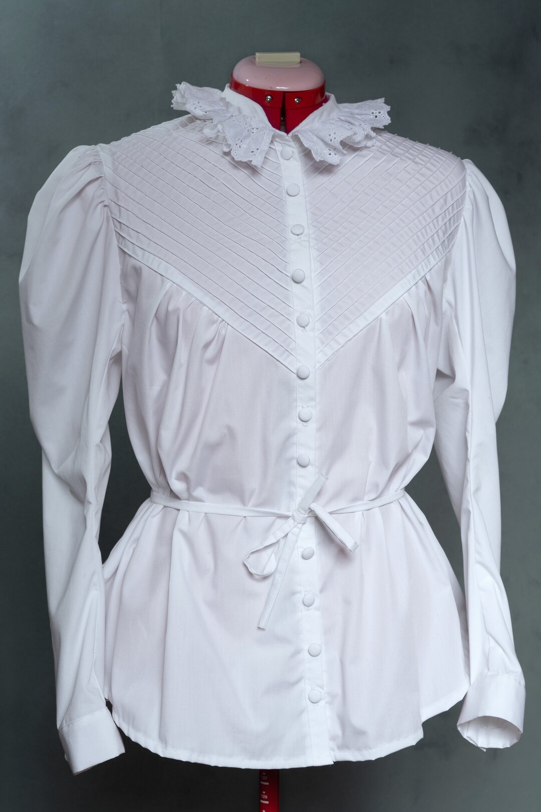 Suffragette Style Blouse Fine Made to Order - Etsy