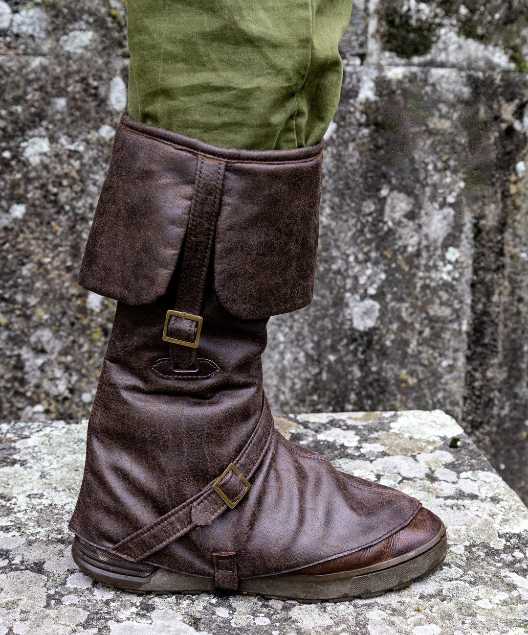 Boot Cover, Gaiters, Leggings for Pirate, Knights or Musketeer Costumes, Renaissance and