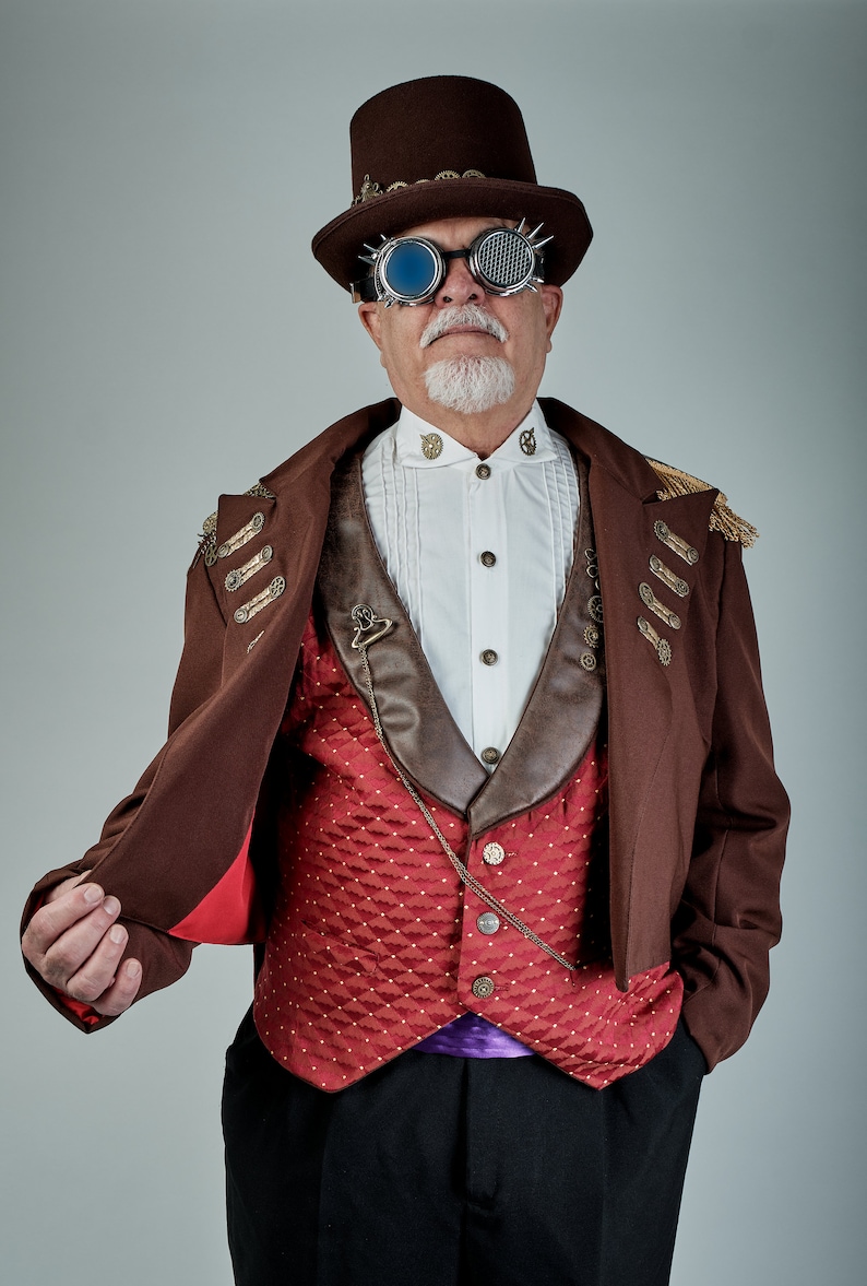 gothic Steampunk cutaway victorian style Jacket made to order coat swallow tail cutaway jacket