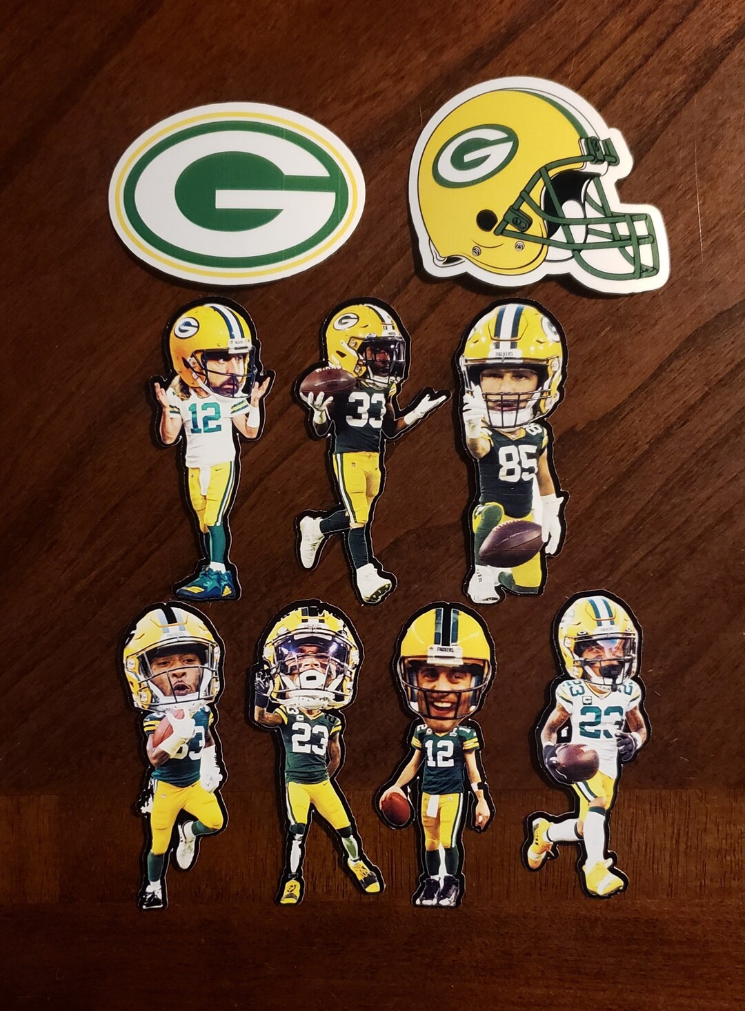 Packers Big Head Stickers Etsy