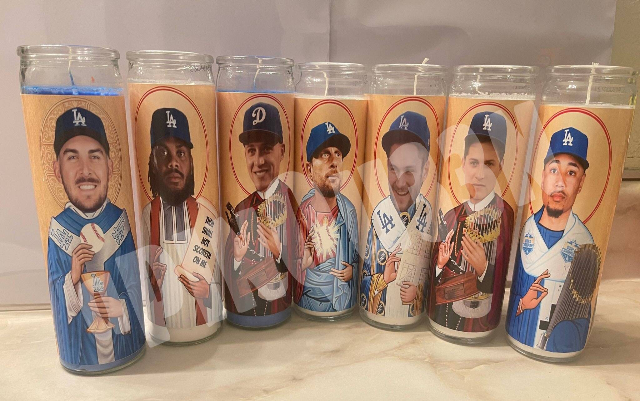 Dodgers Prayer Candles