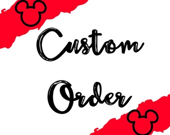 Custom order for Ollie