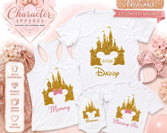 Family Disney shirts, Disney Vacation Shirts, Disney tshirts, Mickey Shirt, Disney Castle Shirt, Matching Disney Shirts, Disney Family tanks