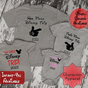 His First Disney Trip|My First Disney Trip|First Time Disney Shirt|1st time Disney Shirt|Her first Disney trip|My 1st Disney Trip|Plus size