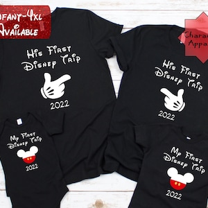 His First Disney Trip|My First Disney Trip|First Time Disney Shirt|1st time Disney Shirt|Her first Disney trip|My 1st Disney Trip|Family