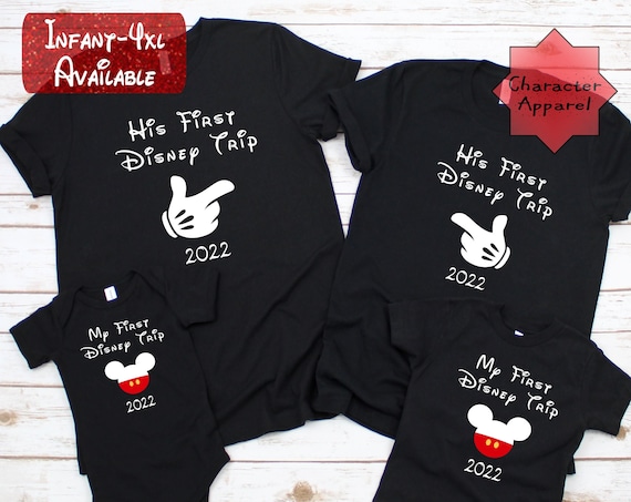 His First Disney Tripmy 1st First Shirther Shirt1st Disney Disney Tripfirst Time Israel First Tripmy Tripfamily - Etsy Disney Disney Time Disney