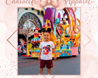 Orejas de Mickey o Minnie, orejas Disney para niños, orejas de Mickey personalizadas, orejas de Minnie personalizadas, orejas de Mickey, lazo de Minnie, diadema de Minnie personalizada