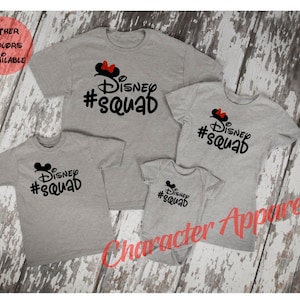 Family Disney Shirts, Disney Squad Shirt, Disney matching shirts, Disney World Shirt, Disney Squad Tanks, Disney Squad Disneyland Shirt
