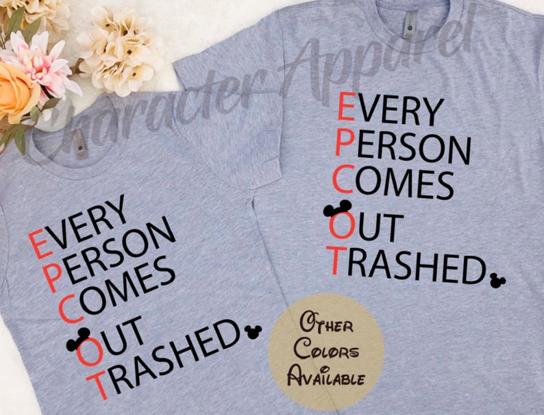epcot drinking shirts