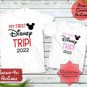 His First Disney Trip|My First Disney Trip|First Time Disney Shirt|1st time Disney Shirt|Her first Disney trip|My 1st Disney Trip|Plus size