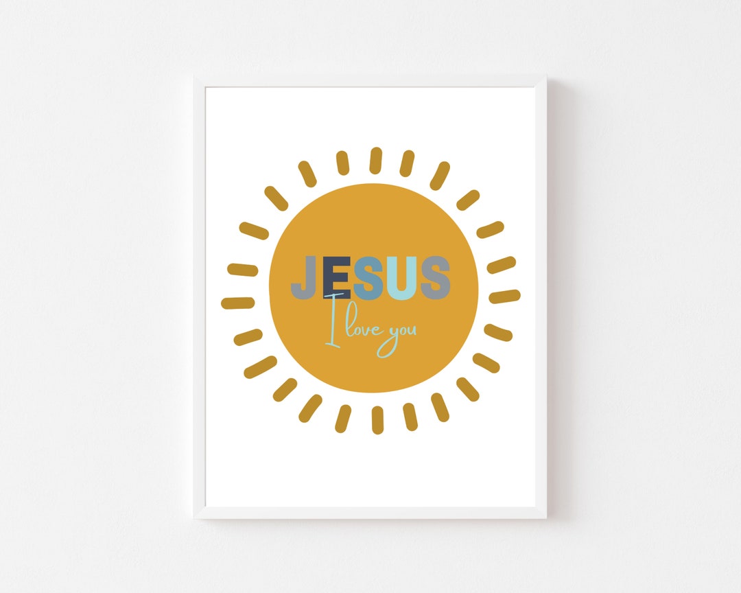 CATHOLIC KIDS PRINTABLE- Jesus I Love You Catholic Kid Quote Prayer ...