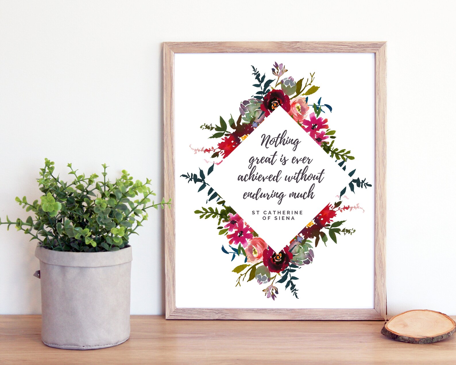 St Catherine of Siena Quote Printable- Catholic Saint Quotes Print ...