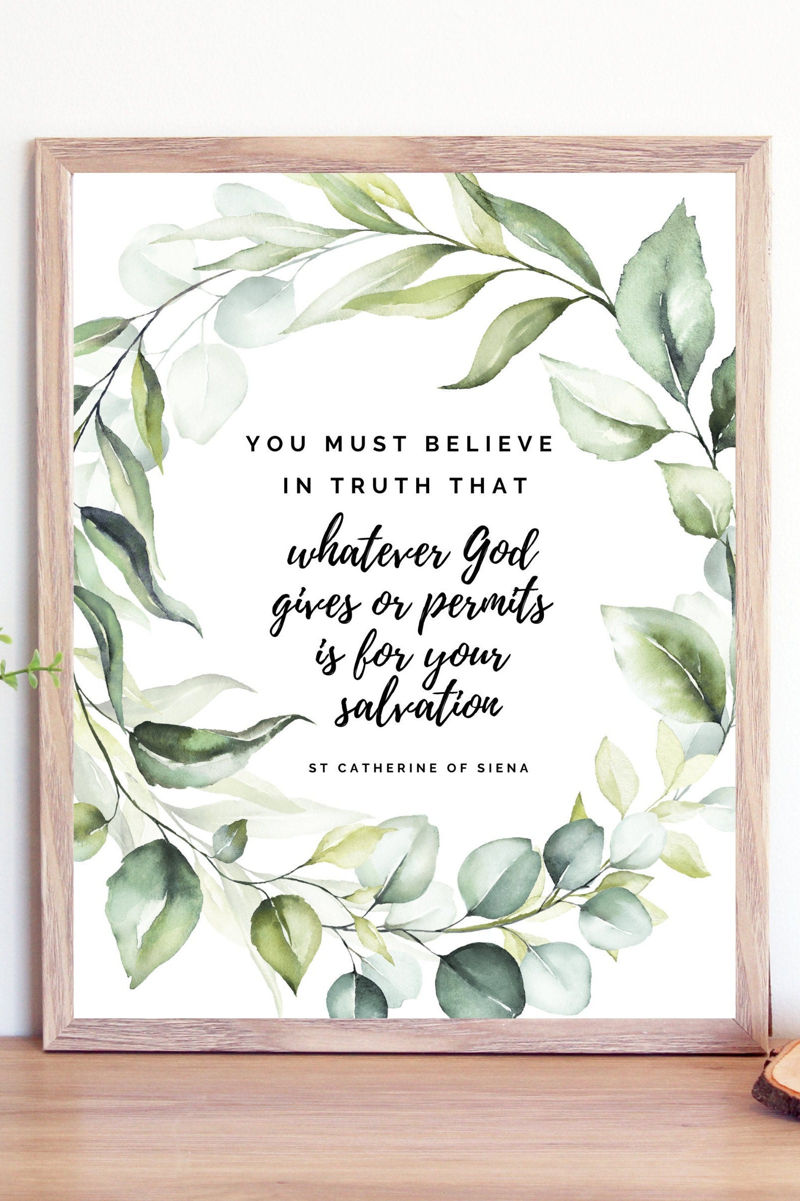 St Catherine of Siena Quote Printable- Catholic Saint Quotes Print ...