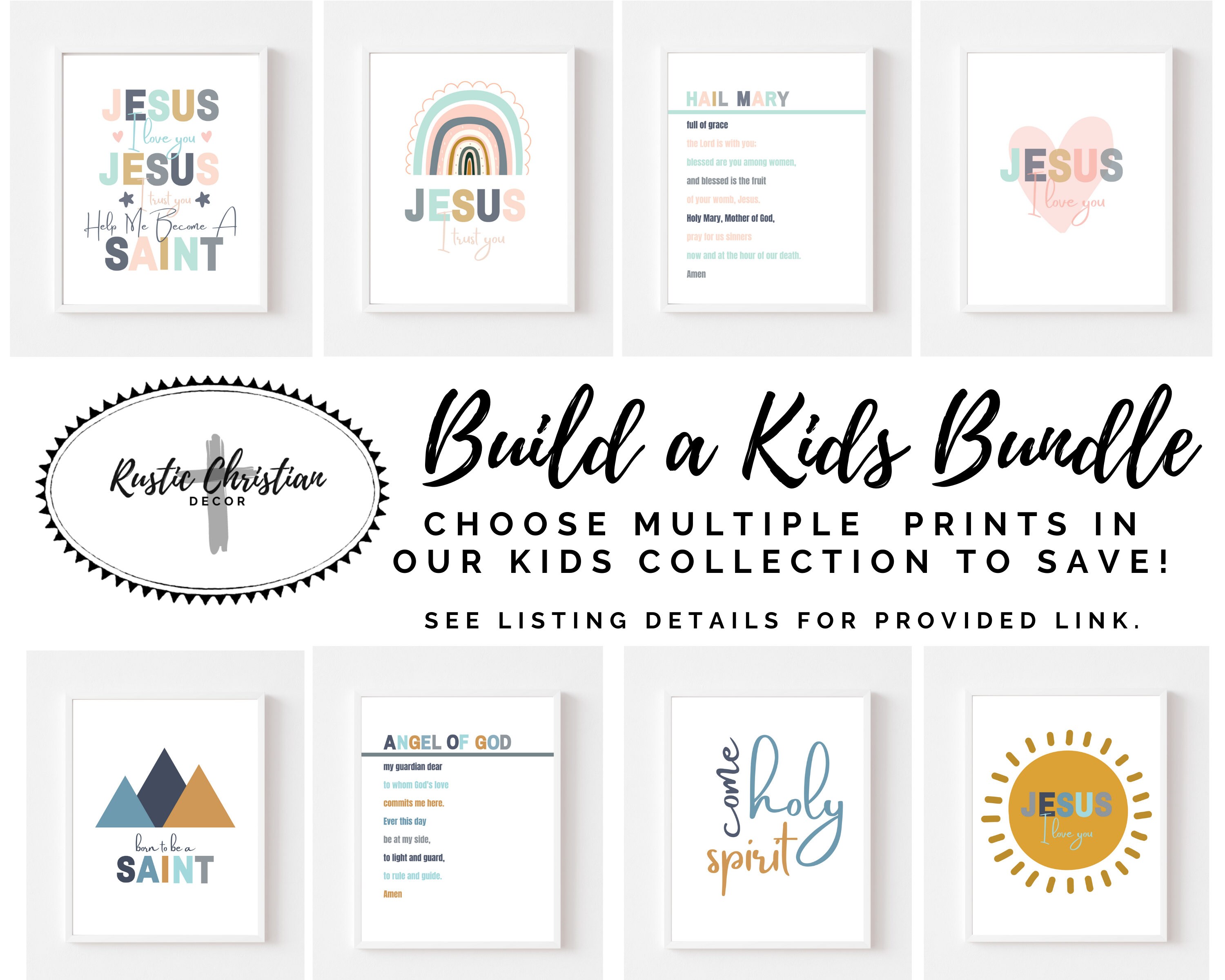 CATHOLIC KIDS PRINTABLE Jesus I Love You Catholic Kid Quote - Etsy