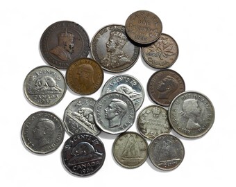 1945年カナダ50セント銀貨 - Etsy 日本