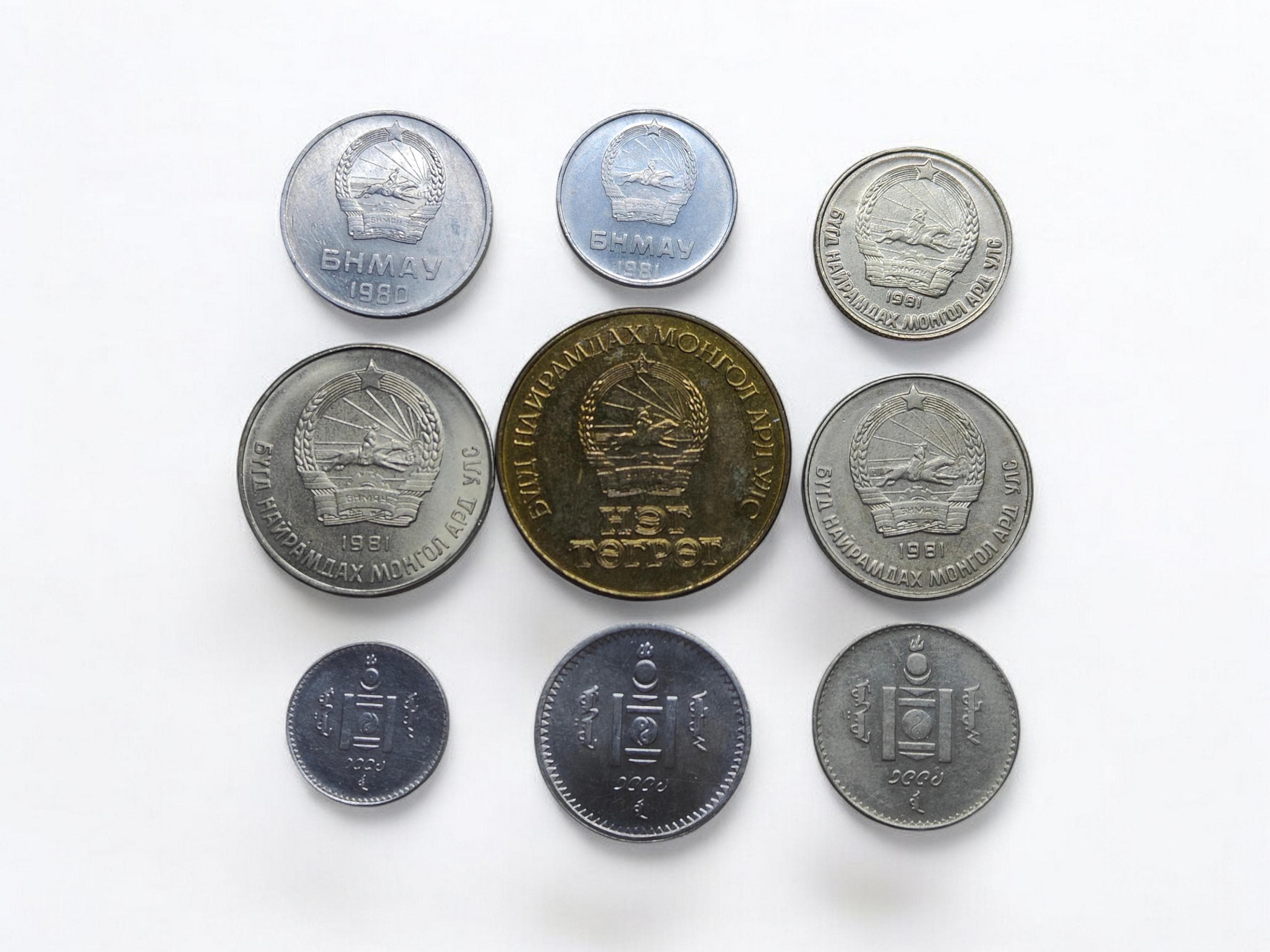 Mongolia Coins - Etsy