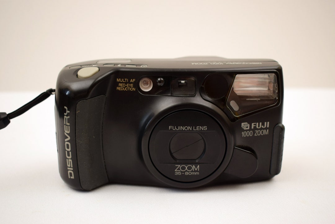 Vintage Fuji 1000 Zoom Film Camera / Discovery / Doesn